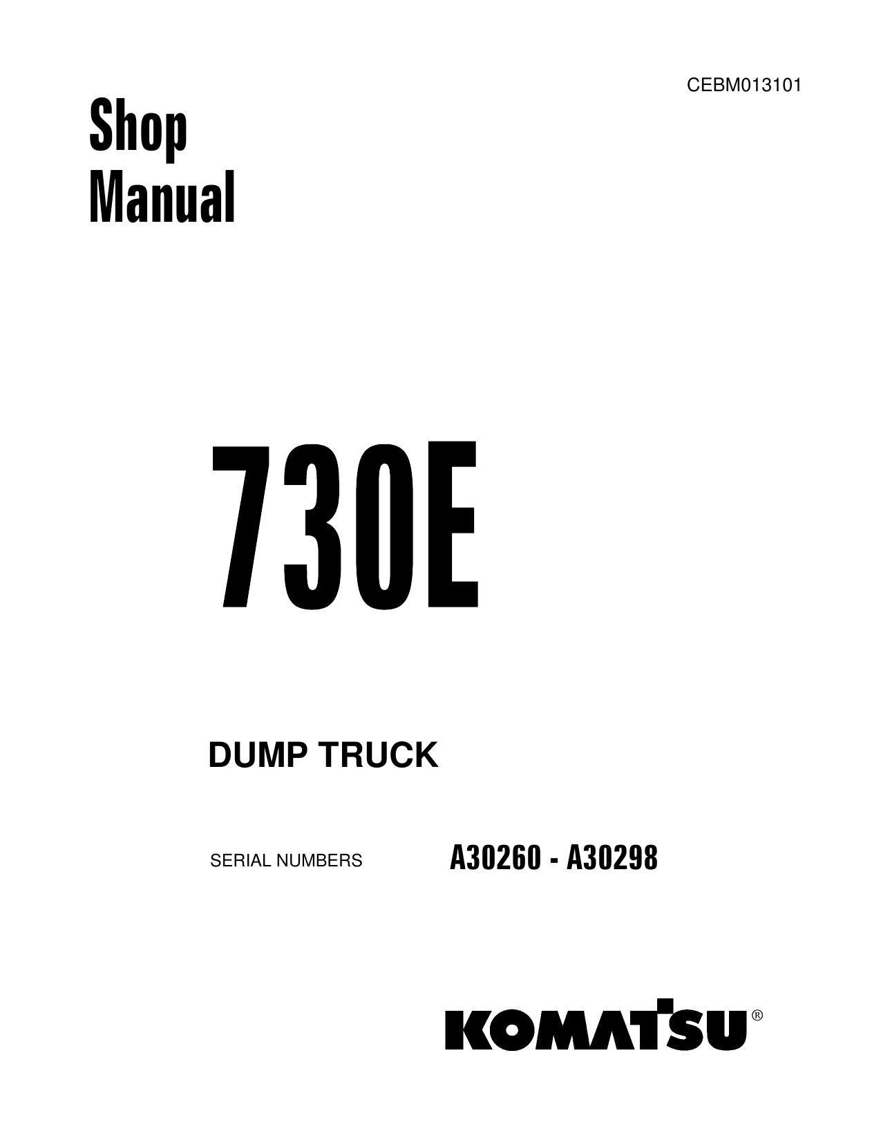 730E Shop Manual 11